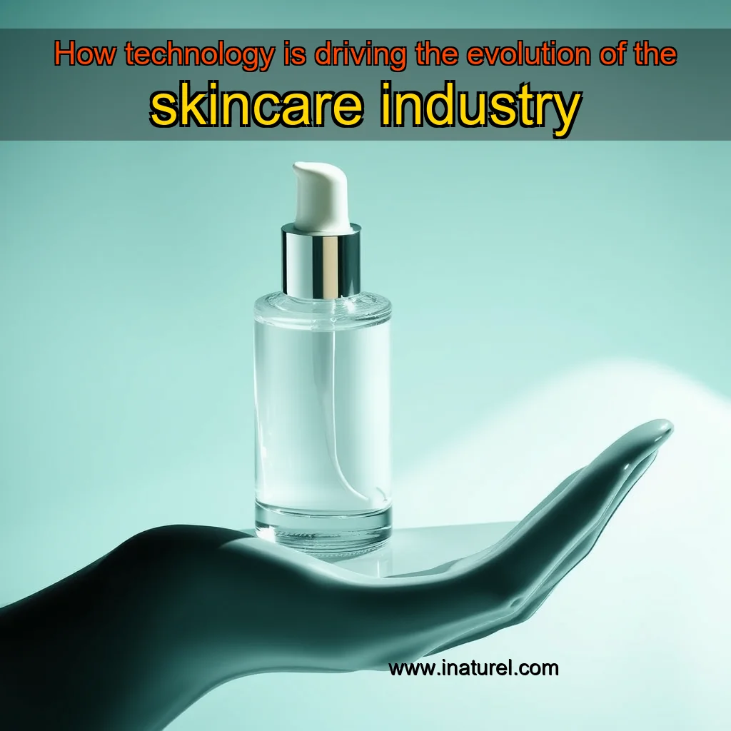 Artistic representation for How technology is driving the evolution of the skincare industry