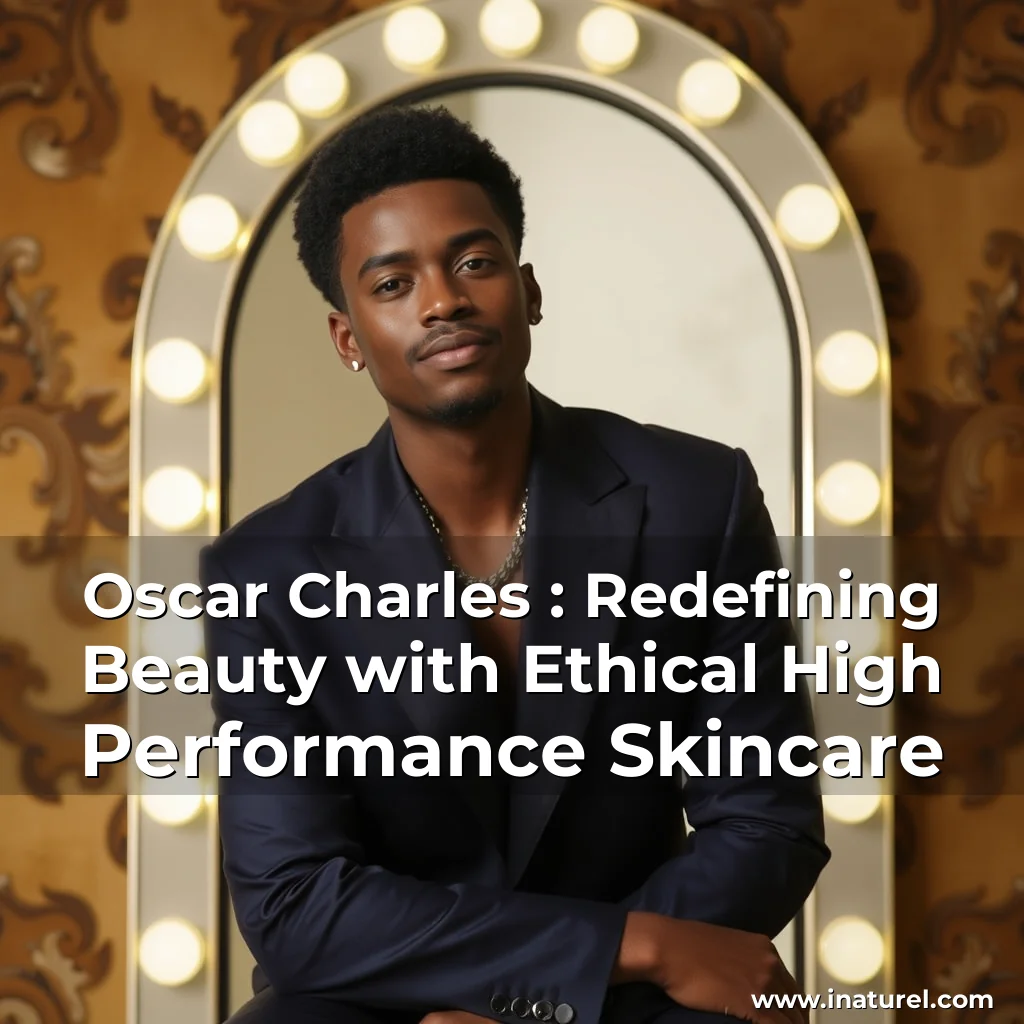 Artistic representation for Oscar Charles : Redefining Beauty with Ethical High Performance Skincare