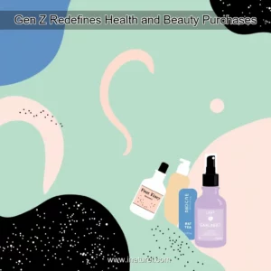 Artistic representation for Gen Z Redefines Health and Beauty Purchases