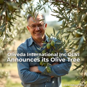 Artistic representation for Oliveda International Inc OLVI Announces its Olive Tree
