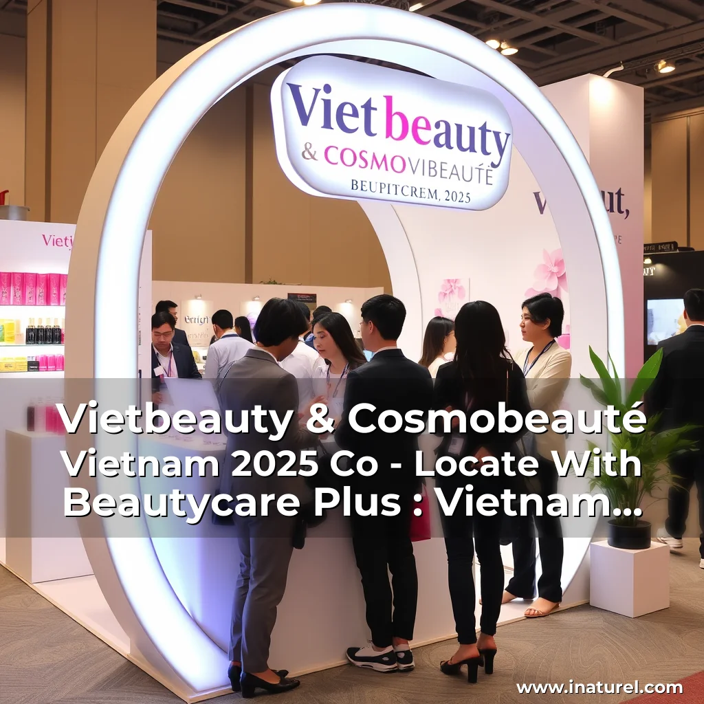 Artistic representation for Vietbeauty & Cosmobeauté Vietnam 2025 Co - Locate With Beautycare Plus : Vietnam Leading And Well - Recognized Beauty Trade Event Returns To Ho Chi Minh City, Vietnam 2025! 2025!
