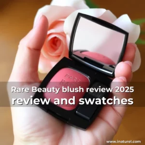 Artistic representation for Rare Beauty blush review 2025 review and swatches
