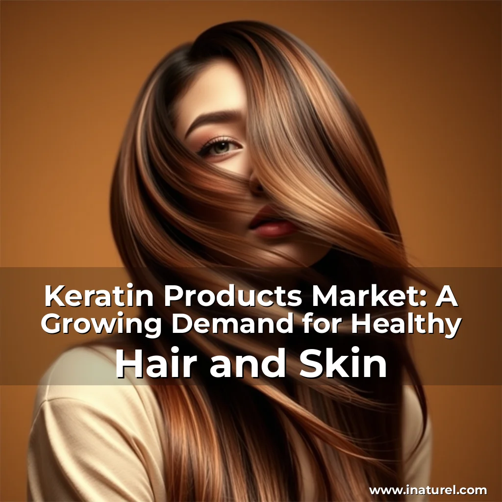 Artistic representation for Keratin Products Market: A Growing Demand for Healthy Hair and Skin