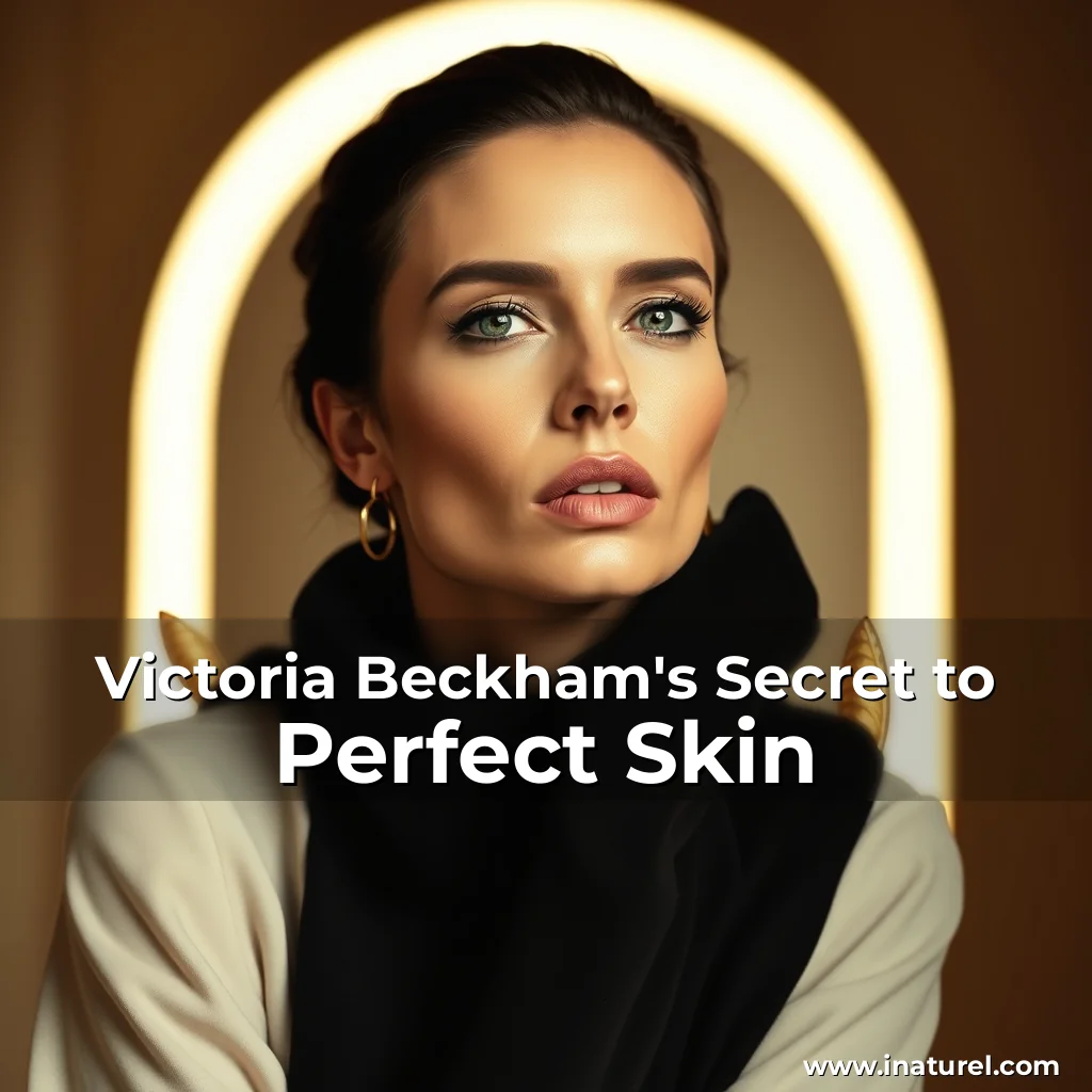Artistic representation for Victoria Beckham's Secret to Perfect Skin