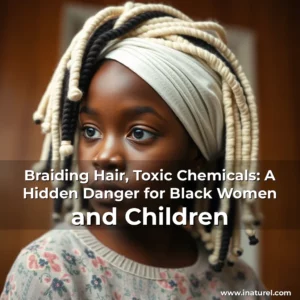 Artistic representation for Braiding Hair, Toxic Chemicals: A Hidden Danger for Black Women and Children