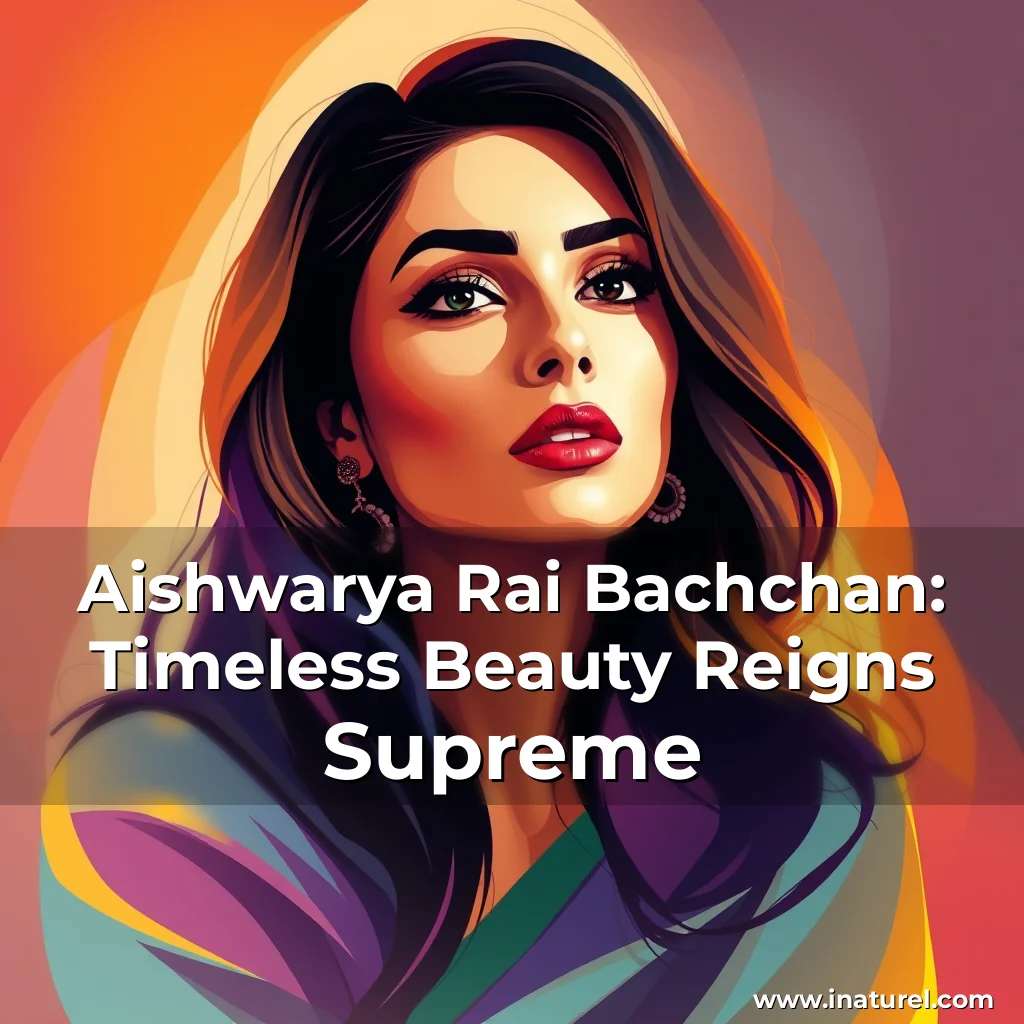 Artistic representation for Aishwarya Rai Bachchan: Timeless Beauty Reigns Supreme