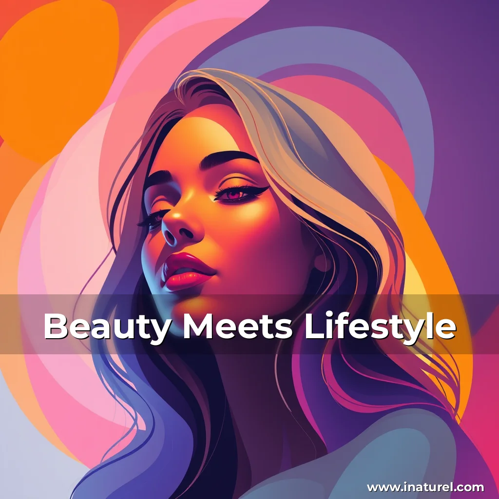 Artistic representation for Beauty Meets Lifestyle