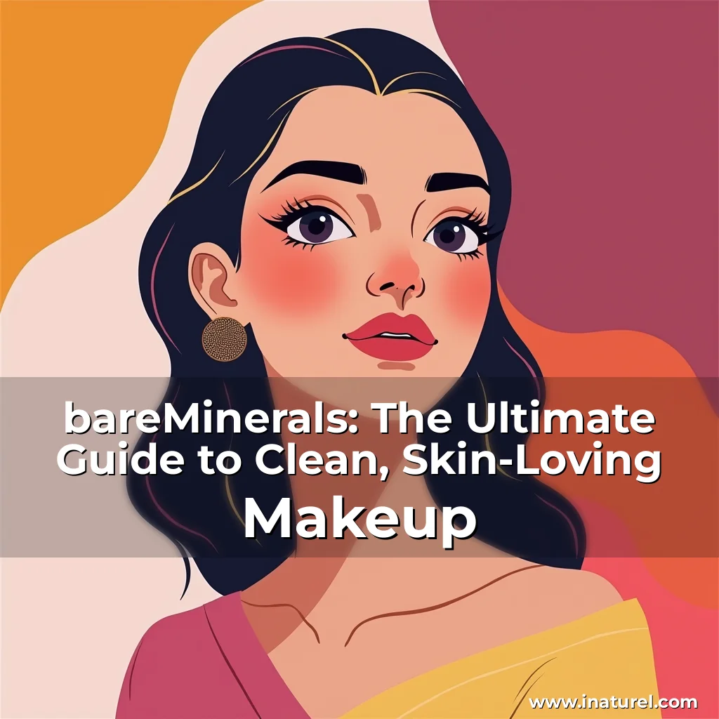 Artistic representation for bareMinerals: The Ultimate Guide to Clean, Skin-Loving Makeup