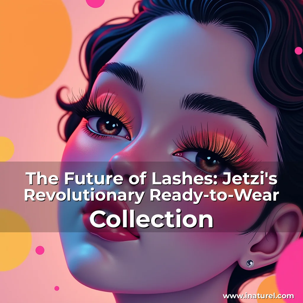 Artistic representation for The Future of Lashes: Jetzi's Revolutionary Ready-to-Wear Collection