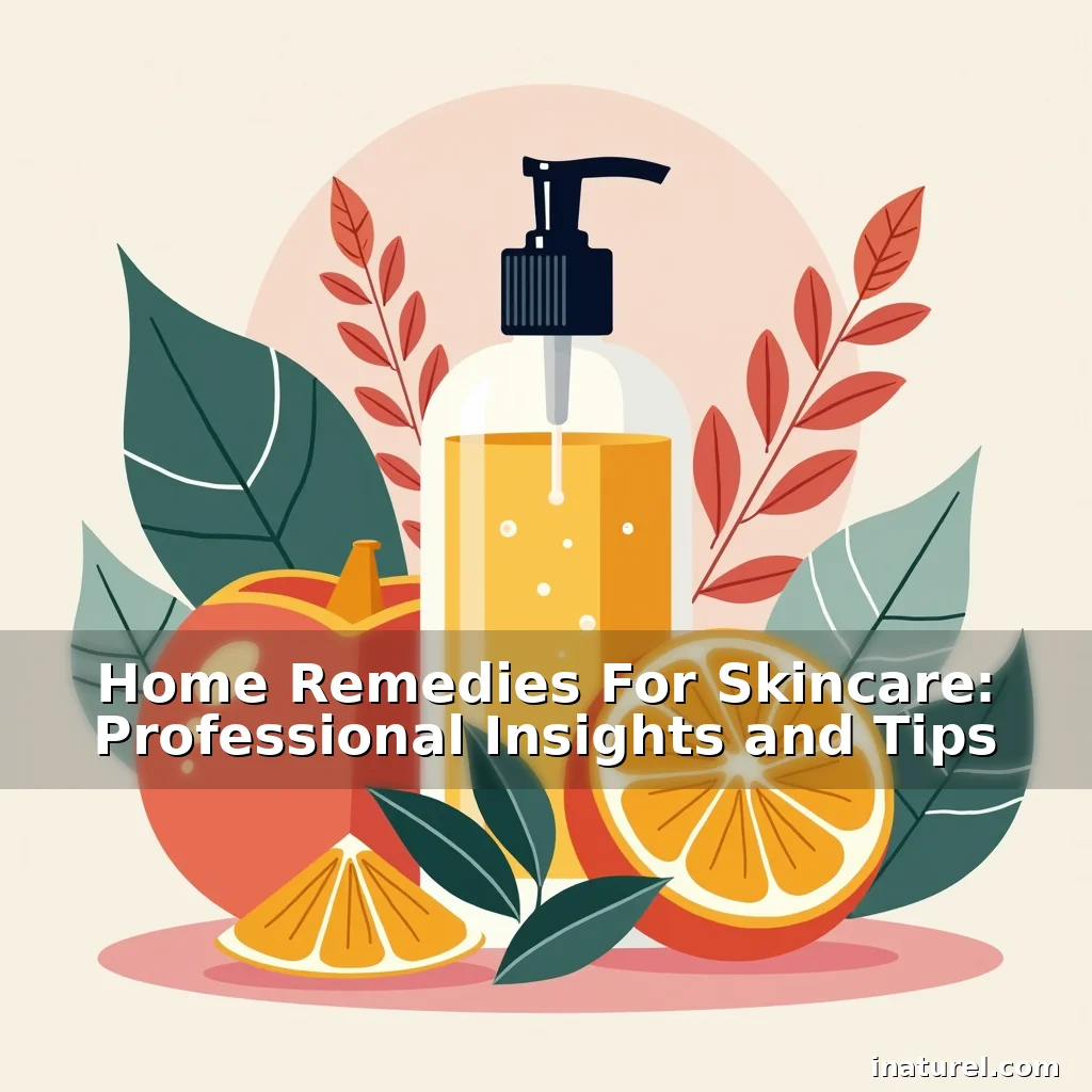 Artistic representation for Home Remedies For Skincare: Professional Insights and Tips