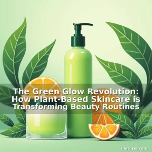 Artistic representation for The Green Glow Revolution: How Plant-Based Skincare is Transforming Beauty Routines