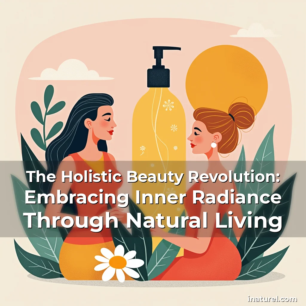Artistic representation for The Holistic Beauty Revolution: Embracing Inner Radiance Through Natural Living