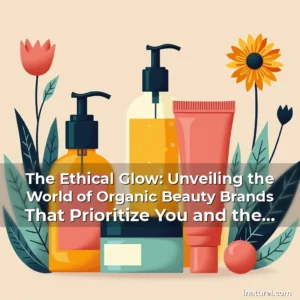 Artistic representation for The Ethical Glow: Unveiling the World of Organic Beauty Brands That Prioritize You and the Planet