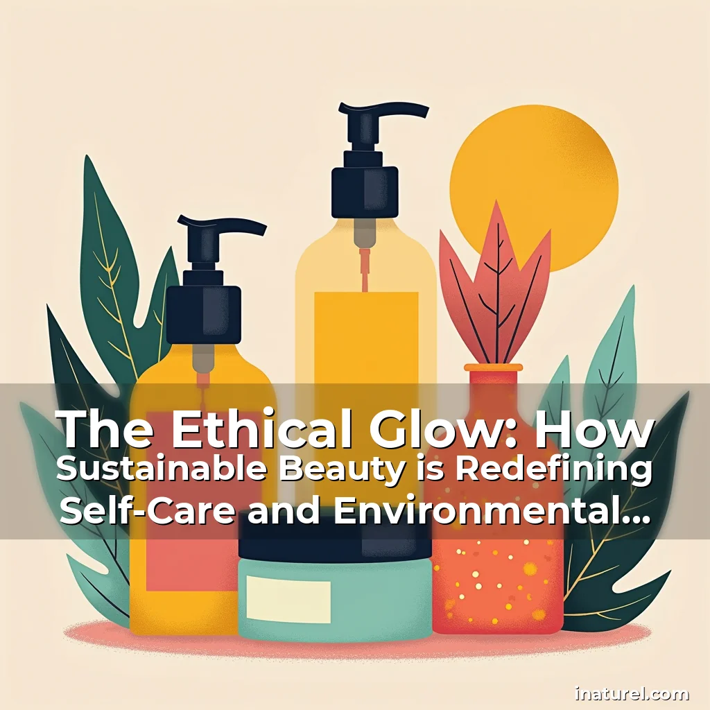 Artistic representation for The Ethical Glow: How Sustainable Beauty is Redefining Self-Care and Environmental Responsibility