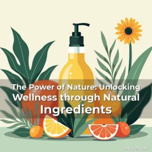 Artistic representation for The Power of Nature: Unlocking Wellness through Natural Ingredients