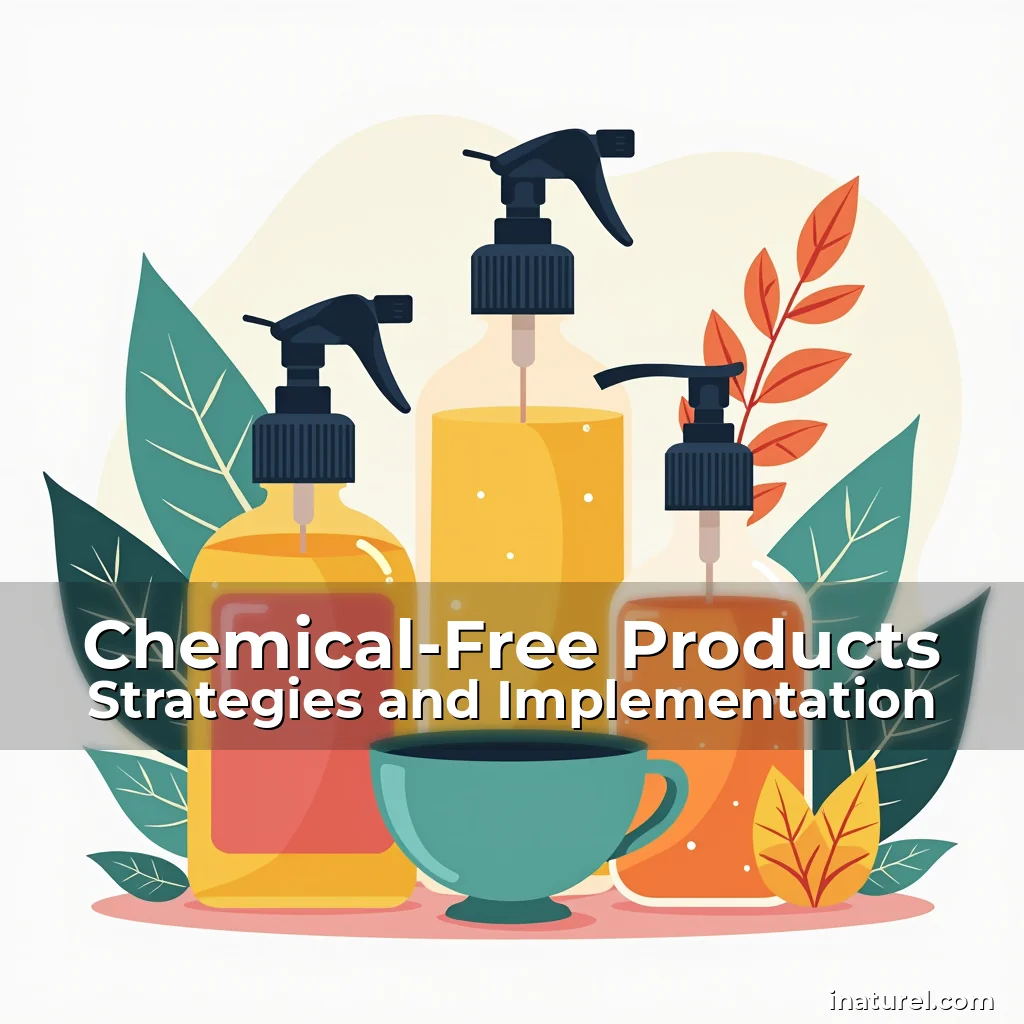 Artistic representation for Chemical-Free Products Strategies and Implementation